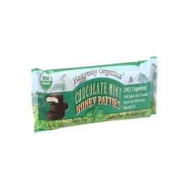 Heavenly Organics Organic Patties Chocolate Mint Honey 1.16 Ounce