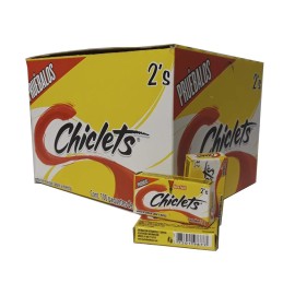 Adams Gum 100 X 2 Units - Chiclets (Pack Of 18)