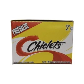 Adams Gum 100 X 2 Units - Chiclets (Pack Of 18)
