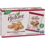 Back To Nature Cookies Mini Chocolate Chunk 1.25 Ounce 6 Pack