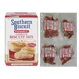 Southern Biscuit Formula L Biscuit Mix (52 Oz) and 4-3 Oz. Pkgs Country Ham