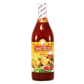 Mae Ploy Sweet Chili Sauce From Thailand, Mild Spicy And Sweet Flavors, Perfect As Dipping Sauce For Grilled And Deep-Fried Food And Vegetables (25Oz)