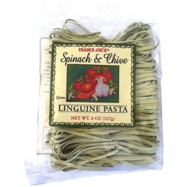 Trader Joe's Spinach and Chive Linguine Pasta