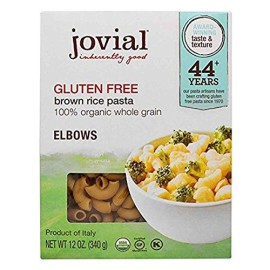 Jovial Pasta,Og1,Brown Rice Elb 12 Oz (Pack Of 12)