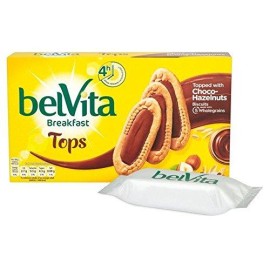Belvita Tops Choco Hazelnut - 5 X 50G