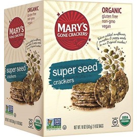 Marys Gone Crackers Cracker Super Seed 18 Ounce (Packaging May Vary)