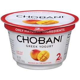 Chobani Mango On The Bottom Low Fat Greek Yogurt, 5.3 Ounce -- 12 Per Case