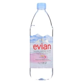Evians Spring Water Spring Water Plastic Pack Of 12 Size - 33.8 Fz Quantity - 1 Case12