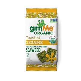 Gimme Organic Roasted Seaweed Tstd Sesame .35 Oz