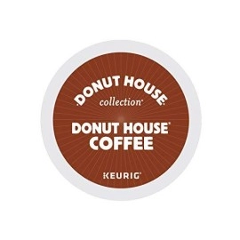 Donut House Collection, Donut House Coffee, Single-Serve Keurig K-Cup Pods, Light Roast, 48 Count (2 Boxes Of 24 Pods)