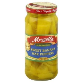 Mezzetta Sweet Banana Wax Pepper 16.0 Oz(Pack Of 4)