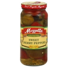 Mezzetta Cherry Peppers Sweet 16.0 Oz(Pack Of 4)