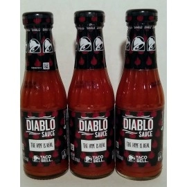 Taco Bell Diablo Sauce, 7.5 Oz (Pack Of 3)