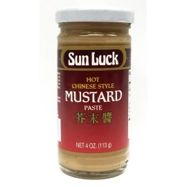 Sun Luck Mustard Paste Hot 4 Oz