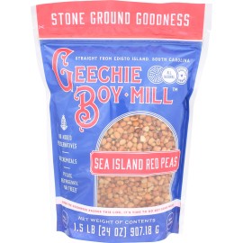 GEECHIE BOY MILL Sea Island Red Peas, 24 OZ