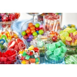 Sarahs Candy Factory Gumballs 10 Lbs In Jar - Gumballs Assorted 1 Inch Gumballs In Jar - 24 Mm Gum Balls - 10 Lbs In Jar