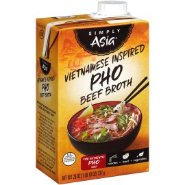 Simply Asia Vietnamese Inspired Pho Beef Broth, 162 Pound (Pack Of 6)