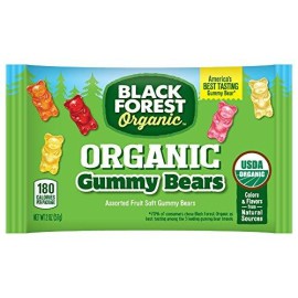 Black Forest Organic Gummy Bears Candy 2.00 Oz