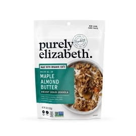 Purely Elizabeth, Maple Almond Butter, Ancient Grain Granola, Gluten-Free, Non-Gmo (10Oz Bag)