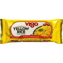 Vigo Authentic Saffron Yellow Rice, Low Fat, 10Oz (Pack Of 12)