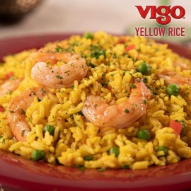 Vigo Authentic Saffron Yellow Rice, Low Fat, 10Oz (Pack Of 12)