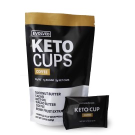 Eating Evolved Organic Coffee Keto Cups 4.93 Ounce