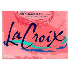Lacroix - 100% Natural Sparkling Water Cran-Raspberry - 12 Can(S)