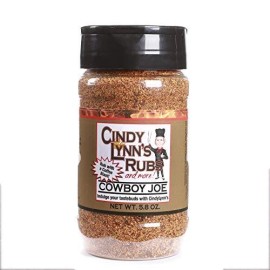 Cindy LynnS Cowboy Joe Rub And Seasoning- 5.8 Oz