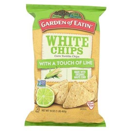 Garden Of Eatin, Chips, Og3, Wht Crn, Lime, Pack Of 12, Size 16 Oz - No Artificial Ingredients Gluten Free Kosher 70%+ Organic