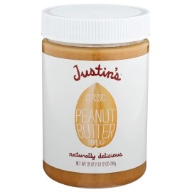 Justin'S Nut Butter, Pnut Btr, Classic, Pack Of 6, Size 28 Oz - No Artificial Ingredients Gluten Free Kosher,1.75 Pound (Pack Of 1)