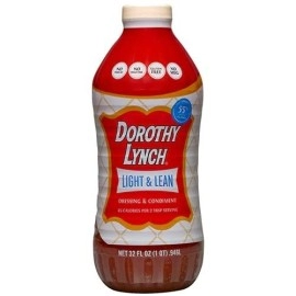 Dorothy Lynch Dressing | Sweet & Spicy | Thick & Creamy | Salads, Dips, Sauces, & Marinades | French Style Condiment | Tangy | Gluten Free | No Trans Fat | USA Made (Light & Lean, 32 oz (1 Pack))