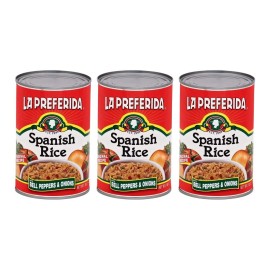 La Preferida Canned Spanish Rice - Quick & Easy, Robust Sauce Of Tomatoes, Bell Pepper And Onion. Vegan, Natural Ingredients,15 Oz (Pack Of 6)