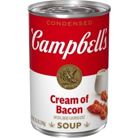 Campbell's Condensed Cream Of Bacon Soup, 10.5 Ounce Can