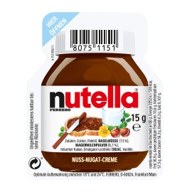 Nutella Single Portions 15 Grams (Pack Of 120)