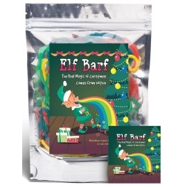 Elf Barf Rainbow Lace Licorice Funny Unique Christmas Stocking Stuffer Gag Birthday Girl, Boy And Teens Candy Gift