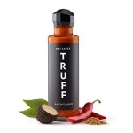 Truff Hot Sauce, Gourmet Hot Sauce With Ripe Chili Peppers, Black Truffle Oil, Organic Agave Nectar, Unique Flavor Experience In A Bottle, 6 Oz.