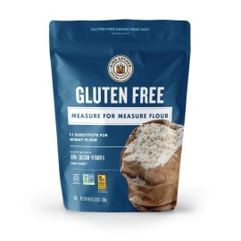 King Arthur, Measure For Measure Flour, Certified Gluten-Free, Non-Gmo, Certified Kosher, Non-Dairy, 3 Pounds (Packaging May Vary)