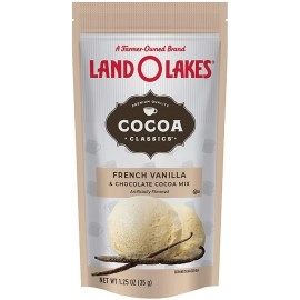 Land O' Lakes Hot Cocoa Mix, French Vanilla, 1.25 Oz (35G), 30 Packets