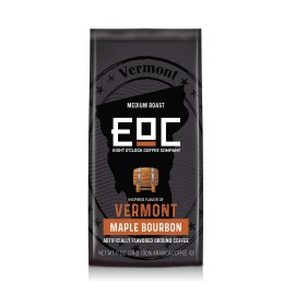 Eight O'Clock Coffee Flavors Of America Vermont Maple Bourbon, 11-Ounce, Ground Coffee, Robust Maple, Caramel & Bourbon
