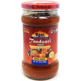 Rani Tandoori Paste (No Colors) 10.5oz (300g) Glass Jar ~ For Tandoori Chicken, Chicken Tikka, Paneer Tikka | All Natural | NON-GMO | Vegan | Gluten Free | Indian Origin, Cooking Spice Paste