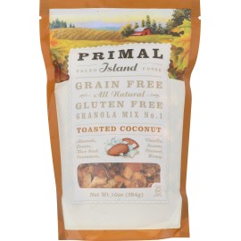 Primal Island Toasted Coconut Granola 10 Oz