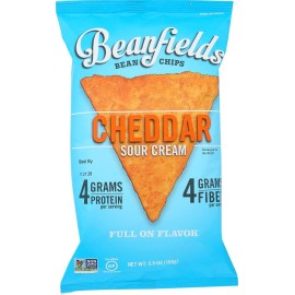 Beanfields Cheddar Sour Cream Bean Chips 5.5 Oz