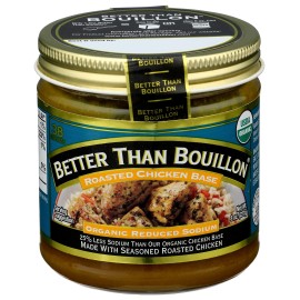 Better Than Bouillon Organic Reduced Sodium Roasted Chicken Bouillon Base 8 Oz