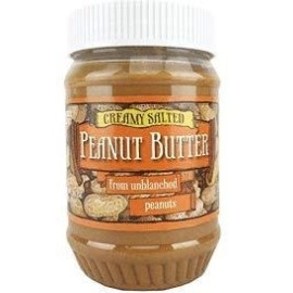 Trader Joes Creamy Salted Peanut Butter 1 Lb (Pack Of 2)