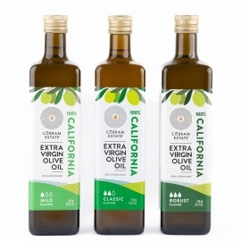 Cobram Estate Classic 100% California Extra Virgin Olive Oil, First Cold Pressed, Non-Gmo, Keto Friendly, High In Antioxidants, Fresh & Fruity, 750Ml Bottle