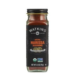 Watkins Gourmet Organic Spice Jar Harissa Non-Gmo Kosher 2.5 Oz. Bottle 1-Pack