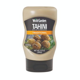 Wild Garden Easy Squeeze, Traditional Tahini, Great On Falafel, Sandwiches, Salads, And Mores! 9.9 Oz