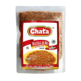 Chata Machaca De Res Pouch Savory Shredded Beef Ready-To-Eat No Preservatives 35 Ounce (Pack Of 12)