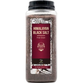 Soeos Himalayan Black Salt Fine Black Himalayan Salt, Natural Mineral Enriched, Great For Vegan Tofu Scrambles, Natural Faux Egg Flavor, Egg Replacement. Black Salt For Cooking, 2.4 Pound (Pack Of 1)