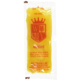 W.Y. Industries 200 Packets Chinese Yellow Mustard - Set Of 4